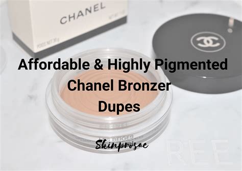 chanel bronzer dupe|how to use chanel bronzer.